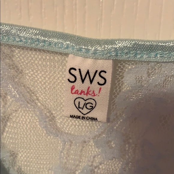 All lace blue and pink tanks - Picture 5 of 5